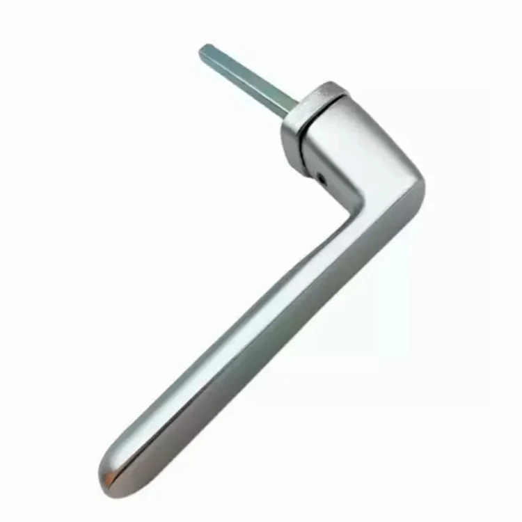 Aluminium garen geïntegreerd open hendel venster zonder basis